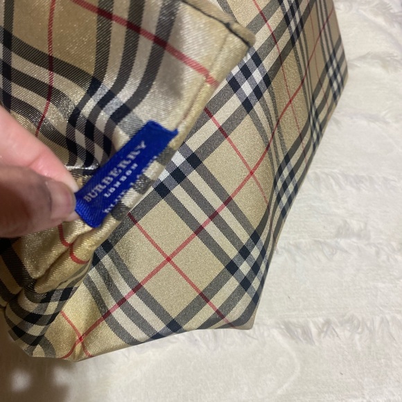 Vintage Burberry blue label tote nylon used and old condition manage your - Picture 4 of 4